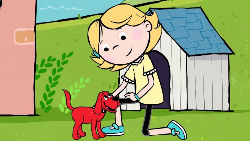 Clifford The Big Red Dog Hamburger